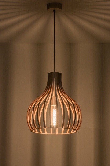 Geroosterd onwettig Tegenover Houten Hanglamp Serie 100 - Hanglampen - The Lights Company